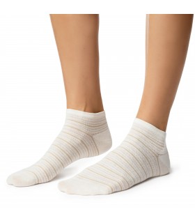 Art. 114 KH172 38-40 ECRU - STOPKI DAMSKIE W PASKI