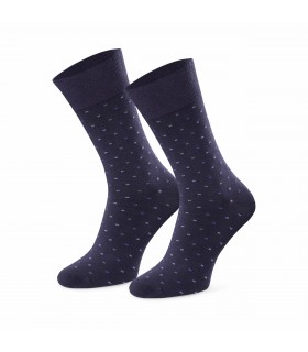 Art. 056 HC270 39-41 FIOLET - SKARPETY MĘSKIE WZOROWANE