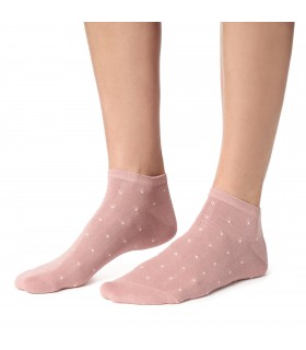 Art. 114 KH177 38-40 RÓŻOWY - STOPKI DAMSKIE WZOROWANE