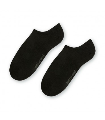 Art. 130 YR004 35-37 CZARNY - STOPKI Z WEŁNY MERINO