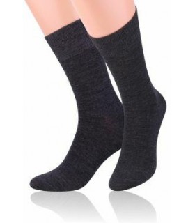 Art.130 LP02 41-43 MELANŻ CIEMNY SZARY