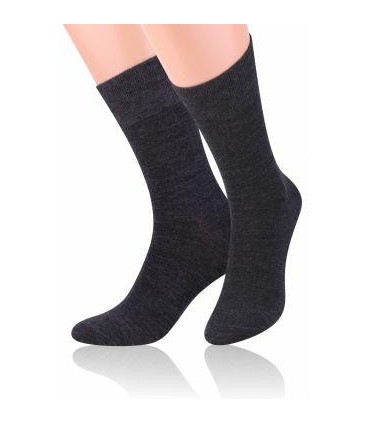 Art.130 LR02 44-46 MELANŻ CIEMNY SZARY